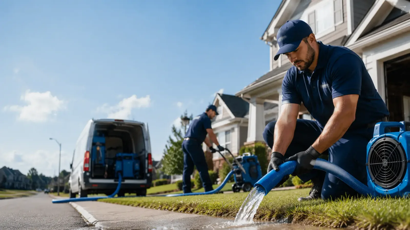 Flood Damage Restoration in Okay, OK